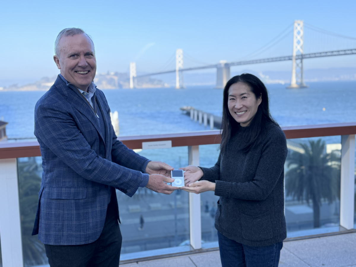 Greg Dalton and Jenny Park