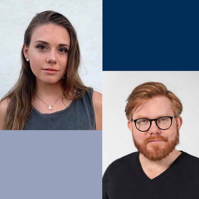 headshots of Suzie Hicks and Taylor Brorby